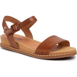 Sandały PIKOLINOS - W3F-0927 Brandy. Pomarańczowe klapki damskie Pikolinos, bez wzorów, ze skóry, bez obcasa. Za 429,00 zł.