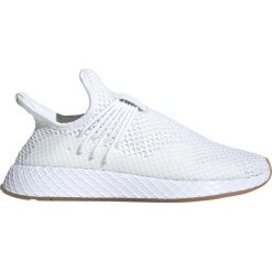 Adidas Originals Deerupt Tenisówki Biały. Białe trampki męskie adidas Originals, bez wzorów, z materiału, bez zapięcia. Za 498,95 zł.