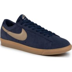 Buty NIKE - Sb Zoom Blazer Low Gt 704939 403 Midnight Navy/Khaki. Niebieskie sneakersy męskie Nike, na co dzień, bez wzorów, ze skóry, eleganckie, bez zapięcia. Za 319,00 zł.
