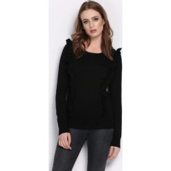 Czarny Sweter Hold You. Czarne bez kategorii Born2be, na zimę, xl. Za 24,99 zł.