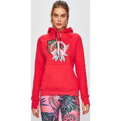 Femi Stories - Bluza. Czerwone bluzy damskie marki Femi Stories, s, z nadrukiem, z bawełny, bez rękawów, z kapturem. Za 259,90 zł.