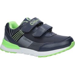 Granatowe buty sportowe na rzepy ze skórzaną wkładką casu f-695. Buty chłopięce sportowe Casu, na rzepy. Za 89,99 zł.