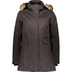 Parka w kolorze ciemnobrązowym. Pomarańczowe parki damskie CMP Women, s, bez wzorów, z tkaniny, bez kaptura. W wyprzedaży za 387,95 zł.