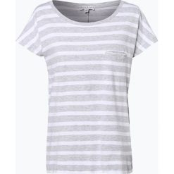Marie Lund - T-shirt damski, szary. Szare t-shirty damskie Marie Lund, xxl, w paski, z bawełny, bez kołnierzyka. Za 49,95 zł.