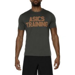 Asics Koszulka Graphic Top szara r. S (131446 0779). Szare koszulki sportowe męskie marki Asics, m. Za 92,25 zł.