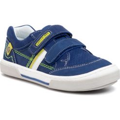 Sneakersy LASOCKI KIDS - CI12-ALY-01 Cornflower Blue. Niebieskie trampki chłopięce Lasocki Kids, bez wzorów, ze skóry, na rzepy. Za 119,99 zł.
