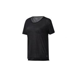 T-shirty z krótkim rękawem Reebok Sport Koszulka WOR ACTIVCHILL. Czarne topy sportowe damskie Reebok Sport, s, bez wzorów, bez kołnierzyka, z krótkim rękawem, krótkie, bez kaptura. Za 99,95 zł.