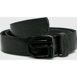 G-Star Raw - Pasek skórzany. Czarne paski damskie G-Star RAW, w paski, z materiału, retro. W wyprzedaży za 169,90 zł.