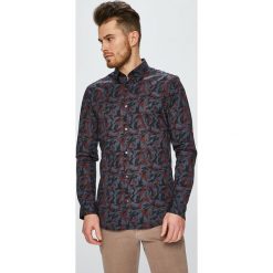 Premium by Jack&Jones - Koszula. Niebieskie koszule męskie Premium by Jack&Jones, s, bez wzorów, z elastanu, casualowe, button down, z długim rękawem. W wyprzedaży za 119,90 zł.