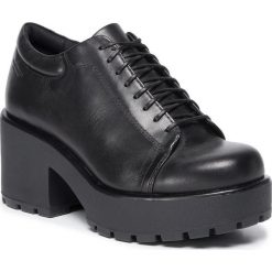 Półbuty VAGABOND - Dioon 4847-301-20 Black. Czarne półbuty damskie Vagabond, bez wzorów, ze skóry, bez obcasa, na obcasie, bez zapięcia. Za 499,00 zł.