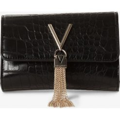 Valentino - Saszetka damska – Audrey, czarny. Czarne saszetki damskie Valentino, w paski, bez dodatków. Za 279,95 zł.