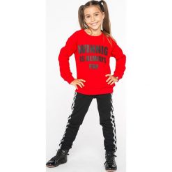 Lemon Explore - Bluza dziecięca 122-164 cm. Czerwone bluzy dziewczęce marki LEMON explore, z nadrukiem, z bawełny, bez rękawów, bez kaptura. W wyprzedaży za 39,90 zł.