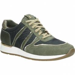 Zielone buty sportowe skórzane Nessi 17214. Zielone buty sportowe damskie marki Nessi. Za 288,99 zł.