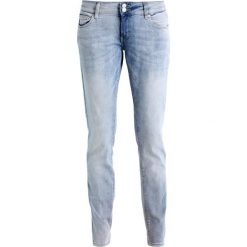 Jeansy damskie: Q/S designed by LEG Jeansy Slim Fit blue denim/heavy stone