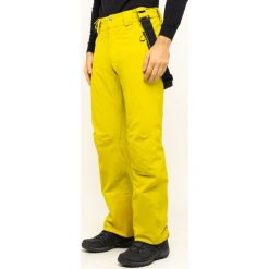 Spodnie narciarskie Salomon Iceglory Pant LC1223800. Żółte spodnie męskie Salomon, m, bez wzorów, z elastanu, sportowe. W wyprzedaży za 559,00 zł.