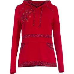 Koszulka w kolorze czerwonym. Czerwone koszulki damskie Coline, s, z bawełny, z kapturem. W wyprzedaży za 69,95 zł.