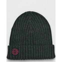Pepe Jeans - Czapka. Szare czapki męskie marki Pepe Jeans, z bawełny. W wyprzedaży za 59,90 zł.
