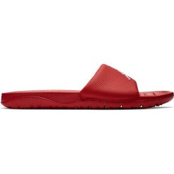 Klapki Jordan Break Slide (AR6374-601). Czerwone kapcie męskie Jordan, bez wzorów, z materiału. Za 129,99 zł.