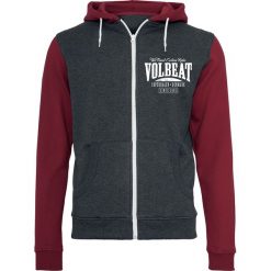 Volbeat Louder And Faster Bluza z kapturem rozpinana czerwony/szary. Czerwone bluzy męskie rozpinane marki KALENJI, m, z elastanu, z długim rękawem, długie. Za 224,90 zł.