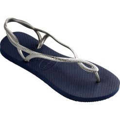 Havaianas - Sandały. Niebieskie sandały dziewczęce Havaianas, z gumy, bez zapięcia. W wyprzedaży za 59,90 zł.