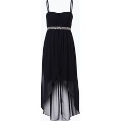 Marie Lund - Damska sukienka wieczorowa, niebieski. Niebieskie sukienki damskie Marie Lund, bez wzorów, z szyfonu, eleganckie, bez kołnierzyka, bez rękawów. Za 399,95 zł.