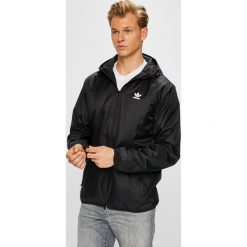 Adidas Originals - Kurtka. Szare kurtki męskie przejściowe adidas Originals, l, z materiału, z kapturem. W wyprzedaży za 259,90 zł.