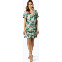 Taifun - Sukienka damska, zielony. Zielone sukienki damskie Taifun, z nadrukiem, eleganckie, bez kołnierzyka, bez rękawów. Za 379,95 zł.