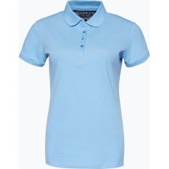 Marie Lund - Damska koszulka polo, niebieski. Niebieskie koszulki damskie Marie Lund, xs, bez wzorów, z bawełny, bez rękawów. Za 69,95 zł.