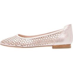 Baleriny damskie: Caprice Baleriny rose metallic