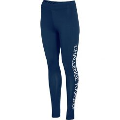 Legginsy sportowe damskie: Damskie legginsy sportowe 4F Challenge Blue