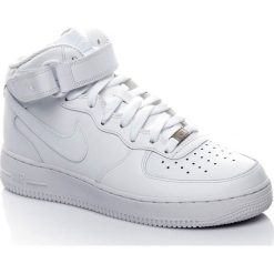 Nike - Buty. Białe sneakersy damskie Nike, ze skóry. Za 479,90 zł.