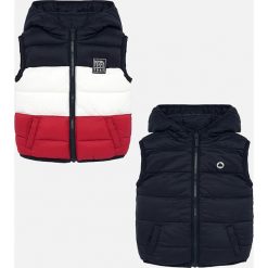 Mayoral - Bezrękawnik dwustronny dziecięcy 80-98 cm. Czerwone kurtki chłopięce Mayoral, bez wzorów, z poliesteru, z kapturem. Za 143,90 zł.