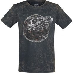 T-shirty męskie z nadrukiem: Alchemy England An Eye for an Eye T-Shirt ciemnobrązowy