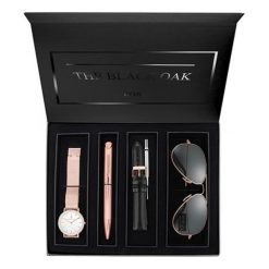 Black Oak Zestaw Upominkowy Damski bx97054set-801. Czarne zegarki damskie Black Oak. W wyprzedaży za 259,00 zł.