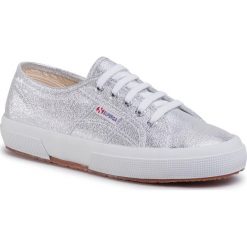 Trampki SUPERGA - 2750 Lamew S001820 Grey Silver 031. Szare półbuty damskie Superga, na co dzień, bez wzorów, z gumy, bez obcasa, bez zapięcia. Za 299,00 zł.