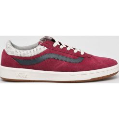 Vans - Tenisówki. Brązowe trampki męskie Vans, bez wzorów, ze skóry, na sznurówki. W wyprzedaży za 219,90 zł.