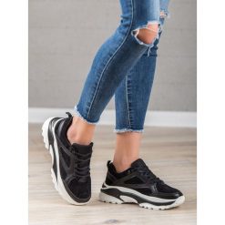 CZARNE SNEAKERSY VICES. Czarne trampki i tenisówki damskie vices, bez wzorów, bez zapięcia. Za 127,90 zł.