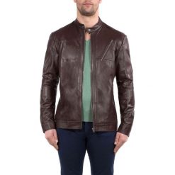 Kurtka męska. Kurtki męskie Wittchen, xl, bez wzorów, ze skóry, eleganckie, bez kaptura. W wyprzedaży za 849,00 zł.