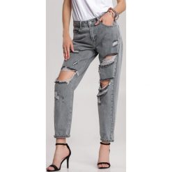 Szare Jeansy Boyfriend Zeligale. Szare jeansy damskie Renee. Za 119,99 zł.
