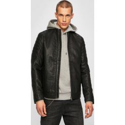 Tom Tailor Denim - Kurtka. Szare płaszcze męskie TOM TAILOR DENIM, s, bez wzorów, z poliesteru, krótkie, bez kaptura. W wyprzedaży za 219,90 zł.