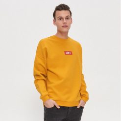 Bluza oversize - Żółty. Żółte bluzy męskie House, s, bez wzorów, bez kołnierzyka, bez rękawów, bez kaptura. Za 89,99 zł.