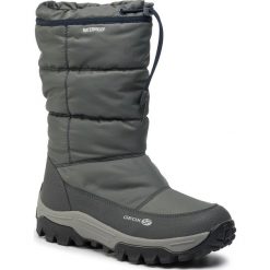 Śniegowce GEOX - J Himalaya B.B Wpf A J843AA 0FU54 C0739 D Dk Grey/Navy. Szare śniegowce chłopięce Geox, bez zapięcia. W wyprzedaży za 199,00 zł.