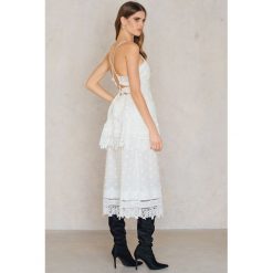 Sukienki: Endless Rose Koronkowa sukienka – Offwhite