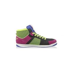 Buty Le Coq Sportif Toulouse Mid. Szare trampki i tenisówki damskie marki le coq sportif, bez wzorów, bez zapięcia. Za 96,96 zł.
