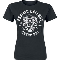 Eskimo Callboy Dead Snake Koszulka damska czarny. Czarne t-shirty damskie marki Eskimo Callboy, l. Za 62,90 zł.