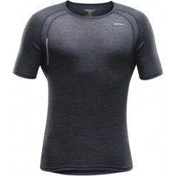 Koszulki sportowe męskie: Devold Koszulka Termoaktywna Z Krótkim Rękawem Running T-Shirt Anthracite M