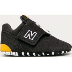 New Balance - Buty dziecięce CV574AQP. Szare trampki chłopięce New Balance, bez wzorów, ze skóry, sportowe, z okrągłym noskiem, bez zapięcia. Za 169,90 zł.