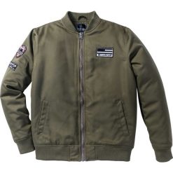 Kurtki męskie bomber: Kurtka bejsbolówka Regular Fit bonprix ciemnooliwkowy