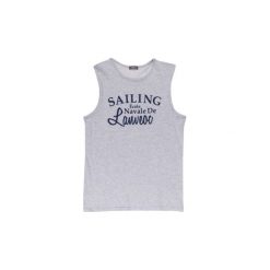 T-shirty męskie: t-shirt bez rękawów męski z printem
