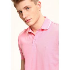 Koszulki polo: T-SHIRT POLO MĘSKI KLASYCZNY Z GUZIKIEM